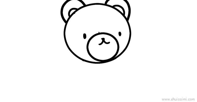 熊儿童画怎么画 熊简笔画画法
