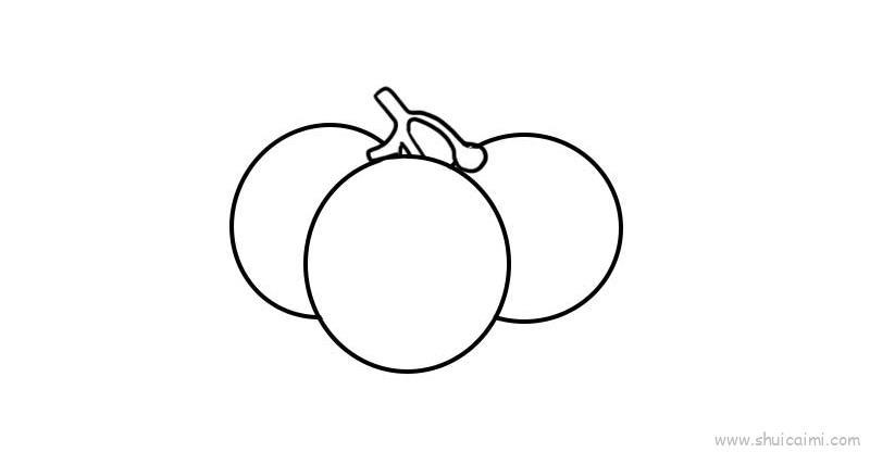 葡萄儿童画怎么画 葡萄简笔画图片