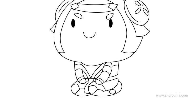 鲁班七号儿童画怎么画 鲁班七号简笔画简单又好看