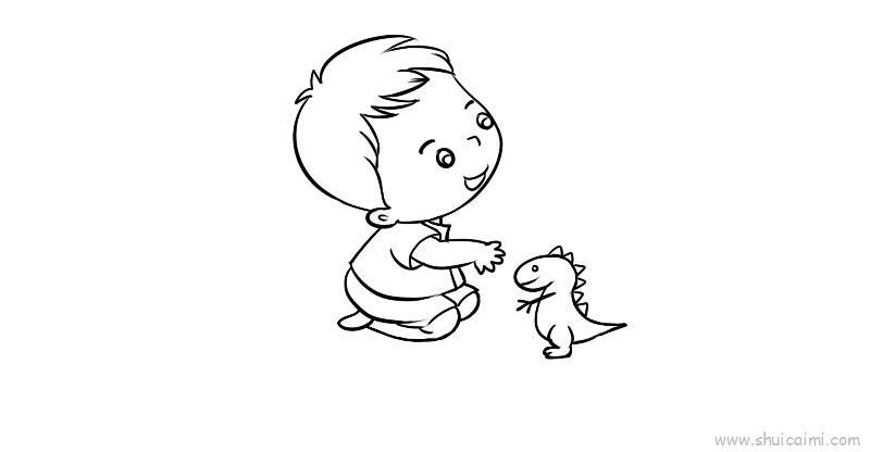 儿童节儿童画怎么画 儿童节简笔画简单