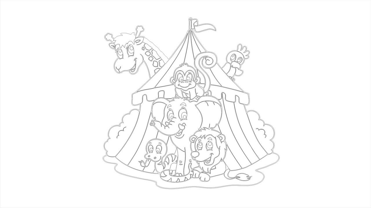 动物园简笔画怎么画 动物园简笔画步骤
