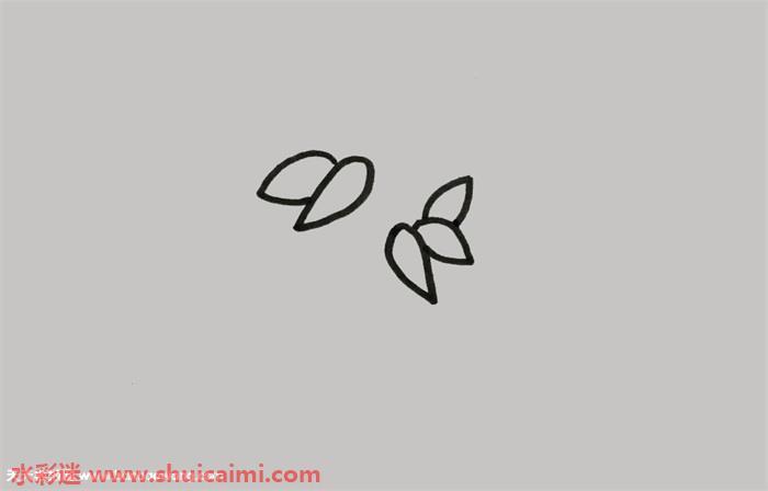 看图解步骤，学习竹子竹叶简笔画怎么画？