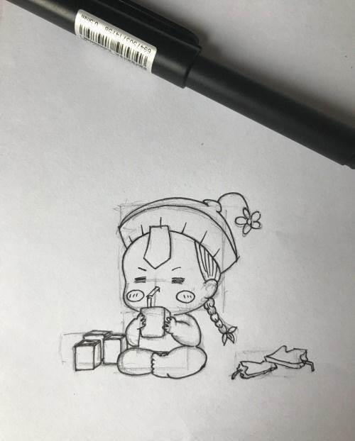 僵尸简笔画 僵尸简笔画图片大全