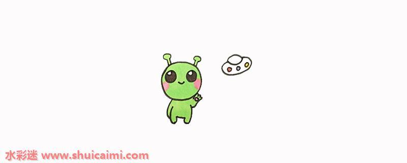 外星人怎么画 外星人简笔画简单又漂亮