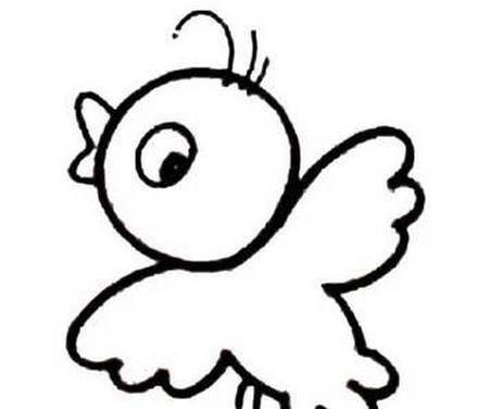 卡通小鸟简笔画图片大全 卡通小鸟简笔画图片大全彩色