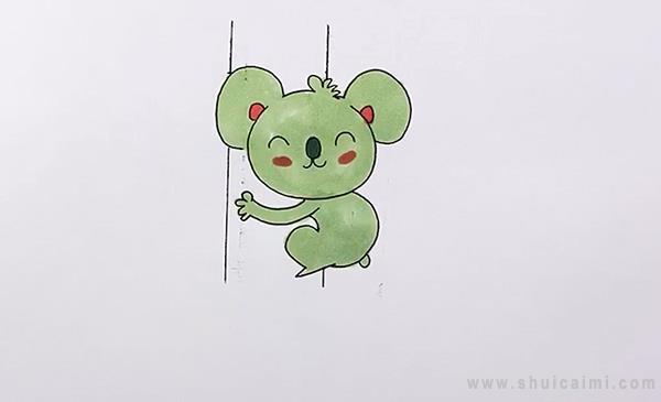 考拉简笔画怎么画 考拉简笔画好看
