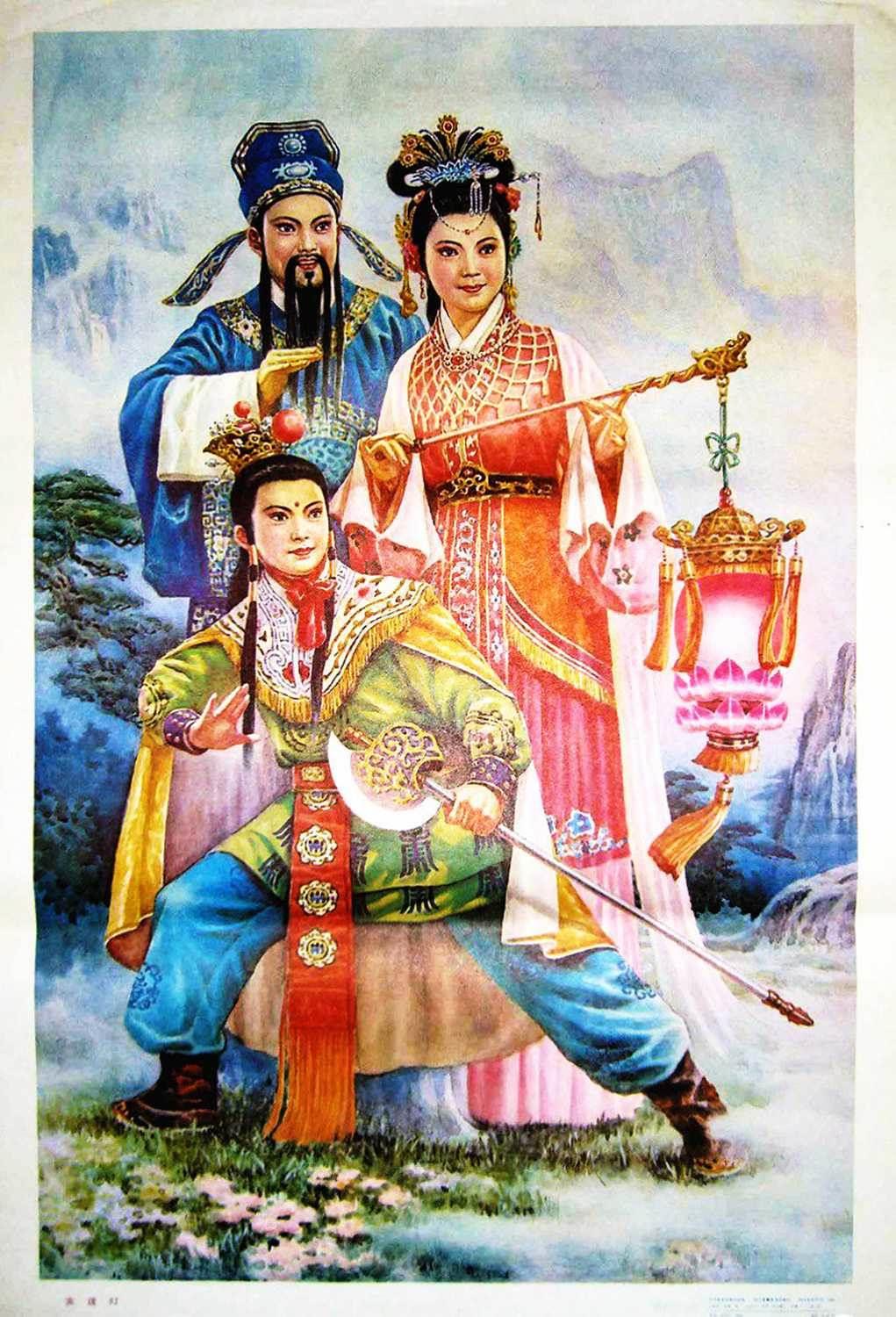 八仙过海年画怎么画 八仙过海年画怎么画简单