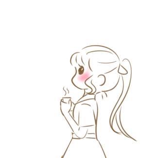 学生简笔画 学生简笔画女孩