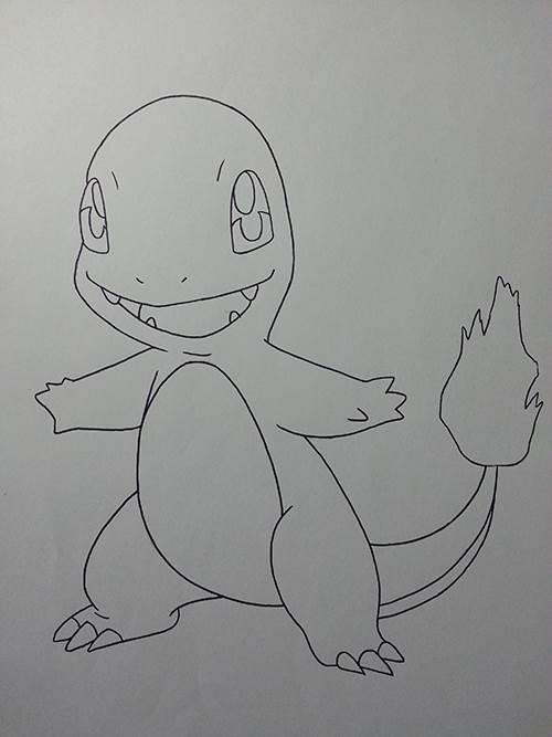 宝可梦简笔画 全部宝可梦简笔画