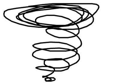 龙卷风简笔画 龙卷风简笔画儿童