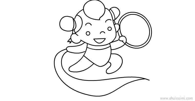 哪吒儿童画怎么画 哪吒简笔画图片大全