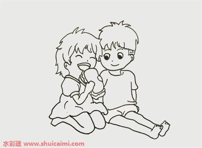 宗介波妞怎么画 宗介波妞简笔画简单好看