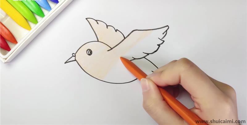 小鸟儿童简笔画怎么画 小鸟儿童画步骤