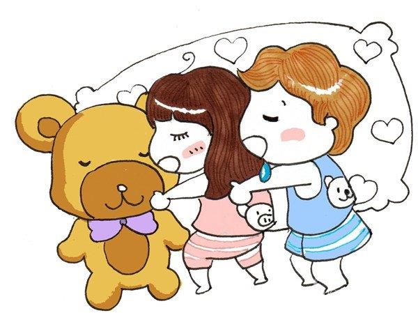 午睡的简笔画怎么画 午睡的简笔画图片