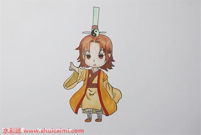 王权富贵怎么画 王权富贵简笔画漂亮