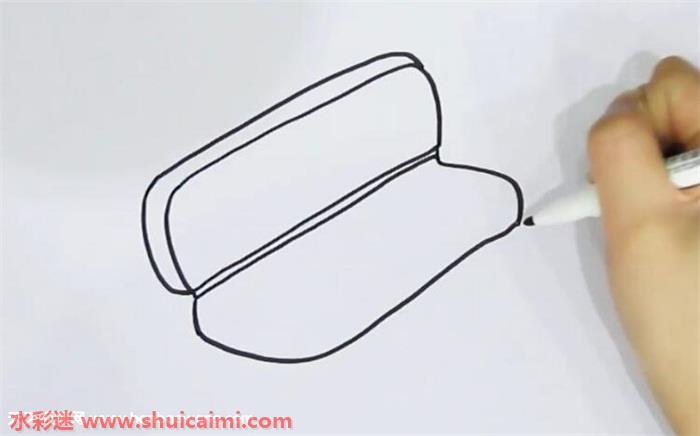铅笔盒怎么画 铅笔盒简笔画漂亮卡通