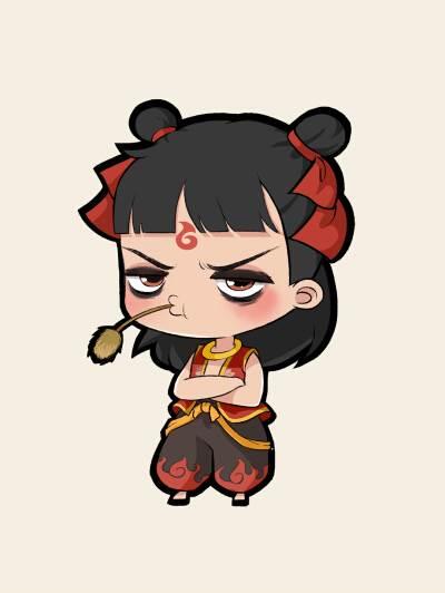 哪吒简笔画 哪吒简笔画图片彩色