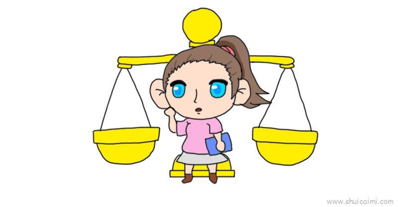 女孩儿童画怎么画 女孩简笔画顺序