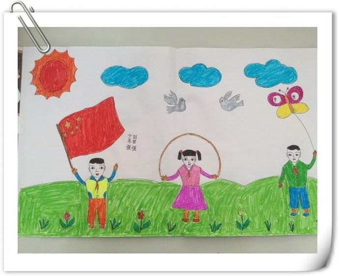 中国梦简笔画图片大全 放飞中国梦简笔画