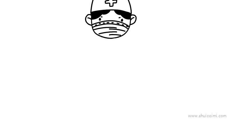防疫情儿童画怎么画 防疫情简笔画顺序