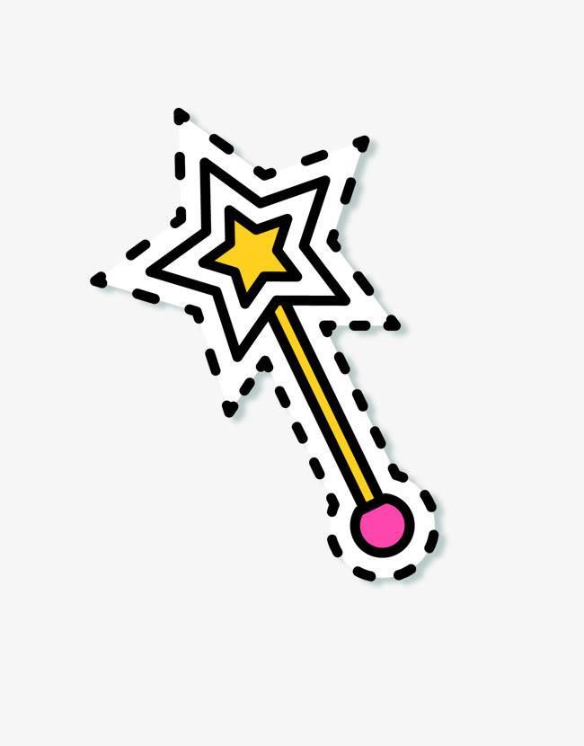魔法棒简笔画 魔法棒简笔画图片