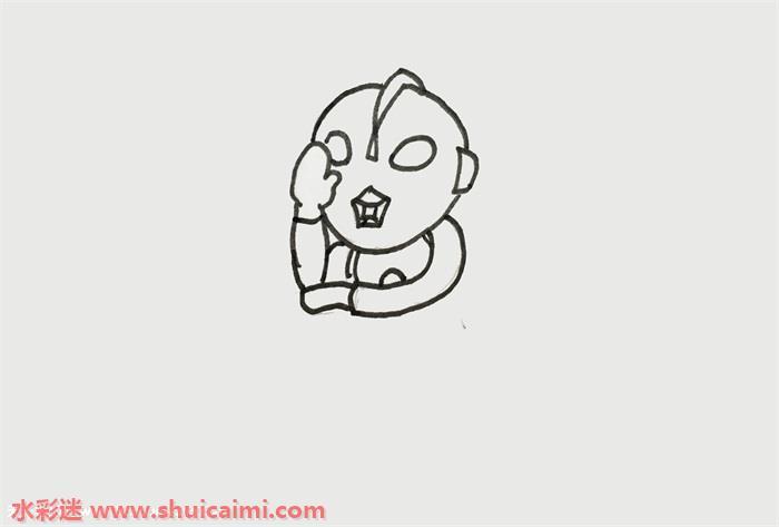 杰克奥特曼怎么画 杰克奥特曼简笔画图片大全