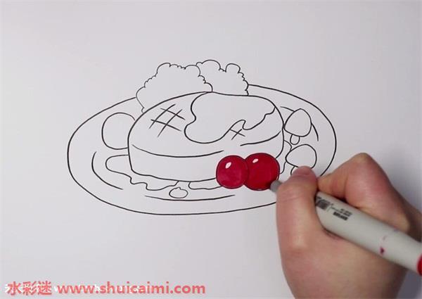 牛排怎么画 牛排简笔画步骤