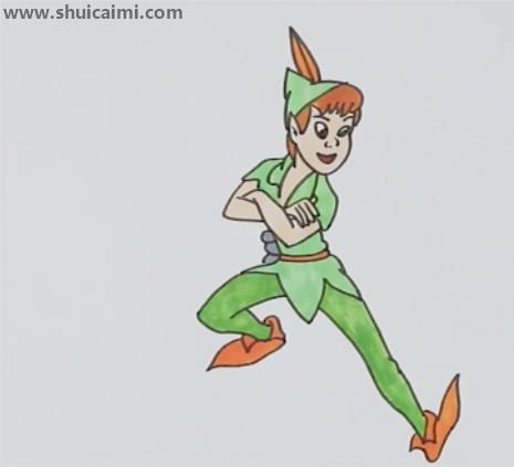 彼得潘简笔画怎么画 彼得潘简笔画好看