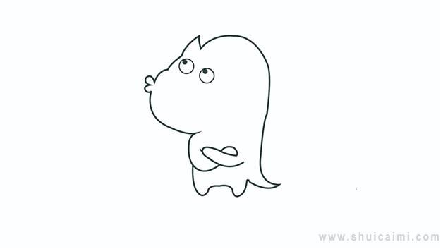 恐龙简笔画怎么画 恐龙简笔画图片大全