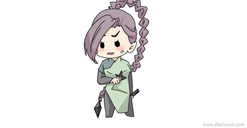 梅花十三儿童画怎么画 梅花十三简笔画步骤