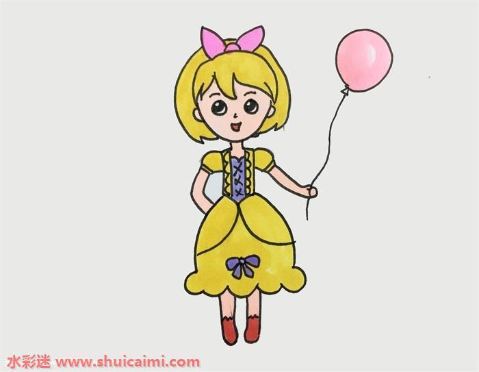 漫画少女怎么画 漫画少女简笔画步骤