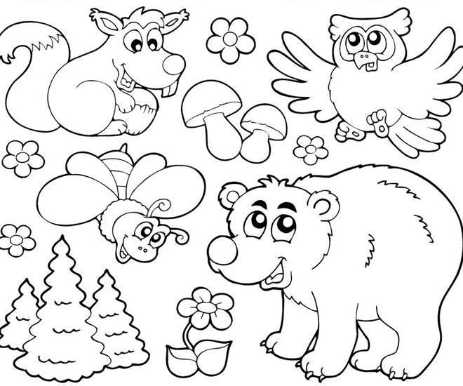 动漫动物简笔画图片大全 动漫动物简笔画呆萌可爱