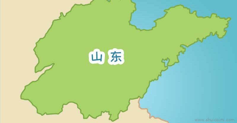 山东地图儿童画怎么画 山东地图简笔画步骤