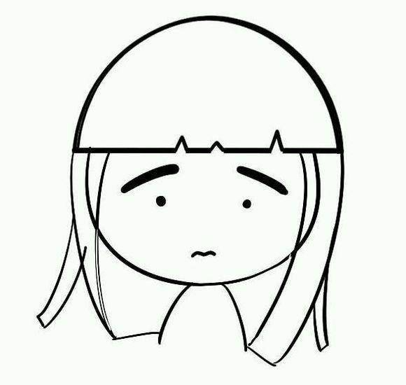 姐姐简笔画 姐姐简笔画头像