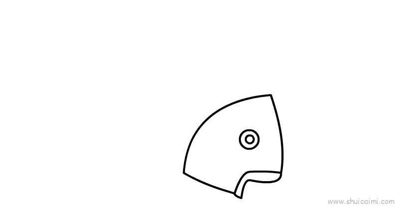 鱼骨儿童画怎么画 鱼骨简笔画图片大全