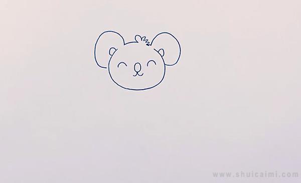 考拉简笔画怎么画 考拉简笔画好看