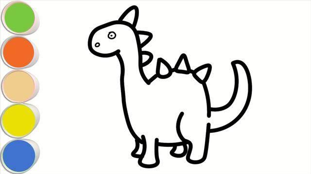 恐龙的简笔画 恐龙的简笔画怎么画简单又好看