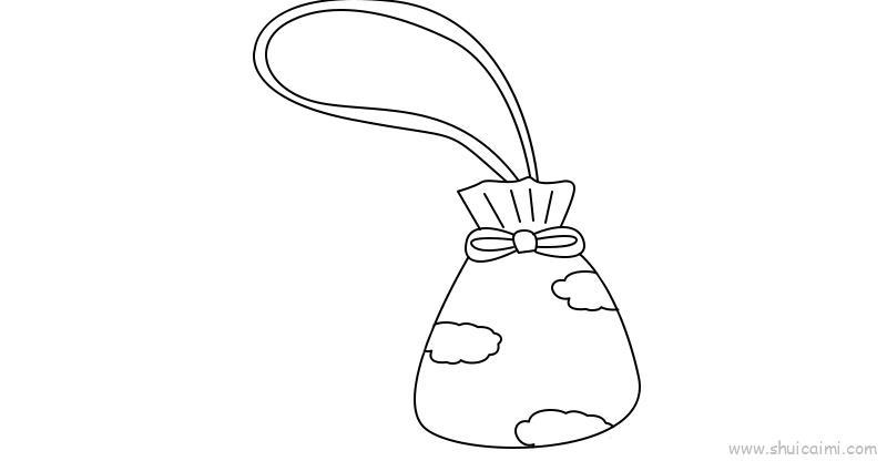 香囊儿童画怎么画 香囊简笔画简单又好看