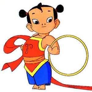 哪吒简笔画 哪吒简笔画图片彩色