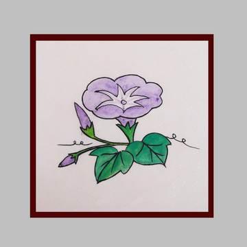 喇叭花简笔画 喇叭花简笔画图片大全