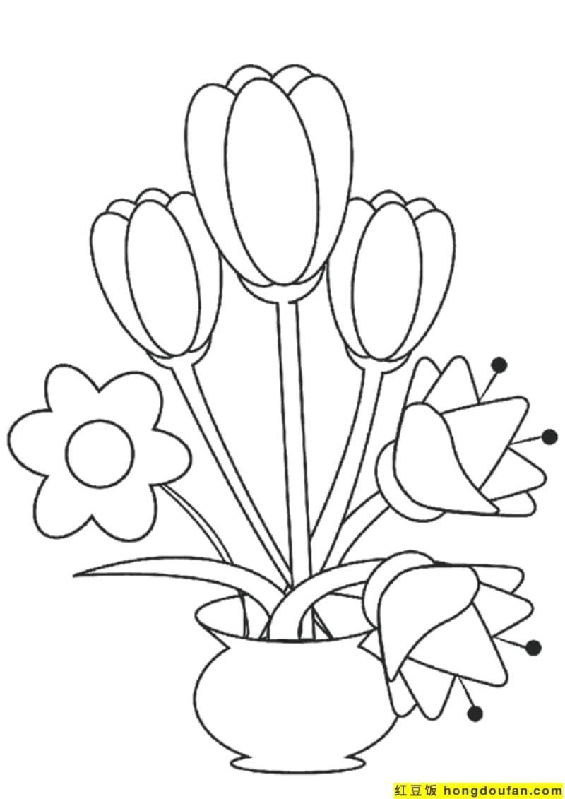 向日葵的简笔画 向日葵的简笔画带颜色