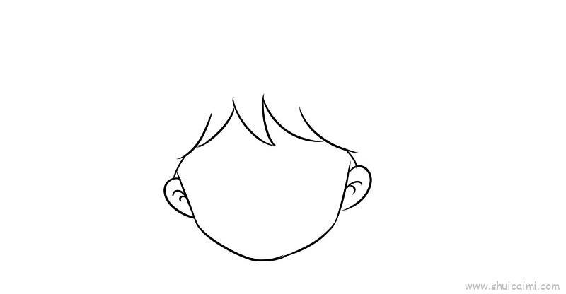头像女儿童画怎么画 头像女简笔画简单