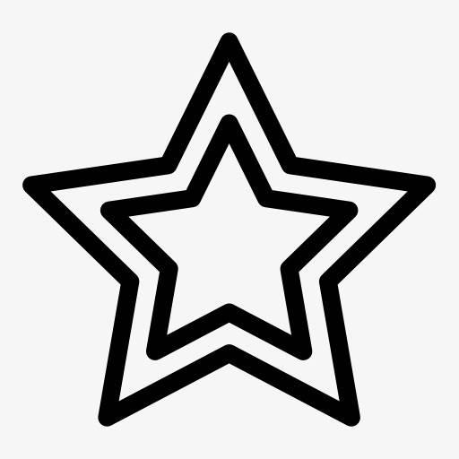 五角星简笔画 五角星简笔画图片