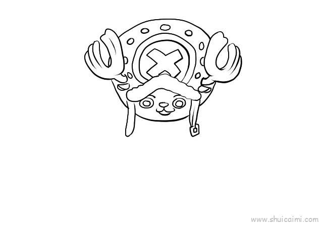 乔巴儿童画怎么画 乔巴简笔画顺序