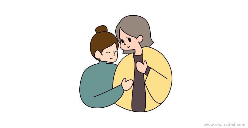 母亲节教程呢儿童画怎么画 母亲节教程呢简笔画好看
