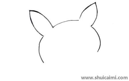 超可爱皮卡丘儿童简笔画