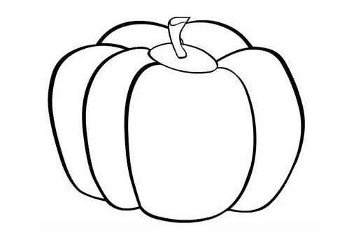 万圣节南瓜简笔画 万圣节南瓜简笔画可爱