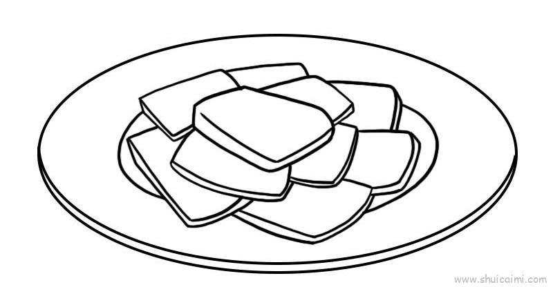 年糕儿童画怎么画 年糕简笔画简单又好看