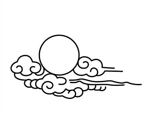 月亮的简笔画图片大全 月亮的简笔画图片大全可爱