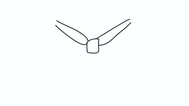 红领巾简笔画怎么画 红领巾简笔画步骤